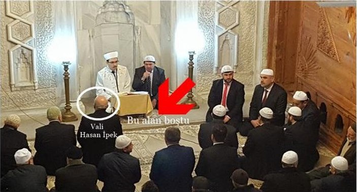 Üniversite rektöründen tepki çeken hareket