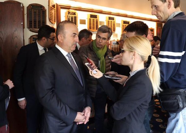 Çavuşoğlu ABD Adalet Bakanı'yla FETÖ ve PYD'yi konuştu
