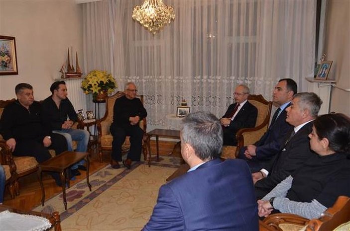 Kılıçdaroğlu'dan Tayfun Talipoğlu'nun ailesine ziyaret