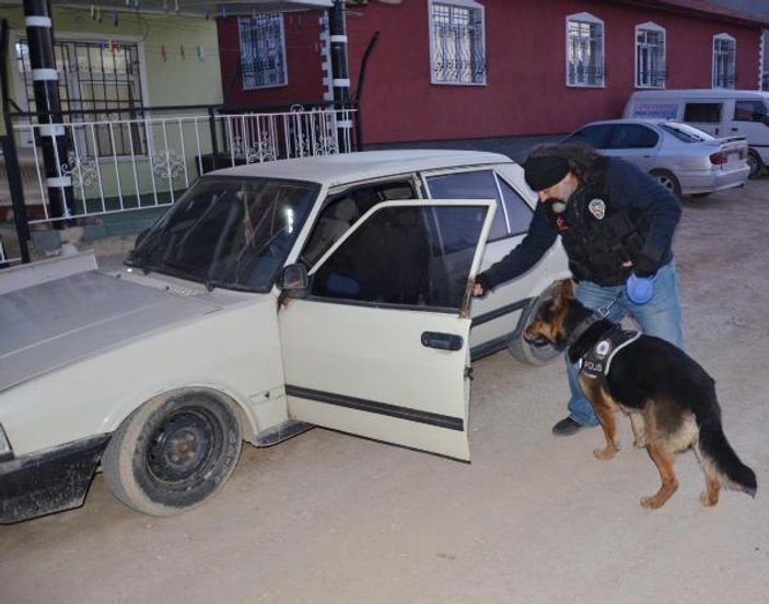 Konya'da 500 polisle uyuşturucu operasyonu