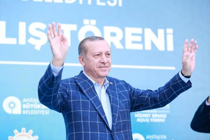 Cumhurbaşkanı Erdoğan Antalya'da konuştu