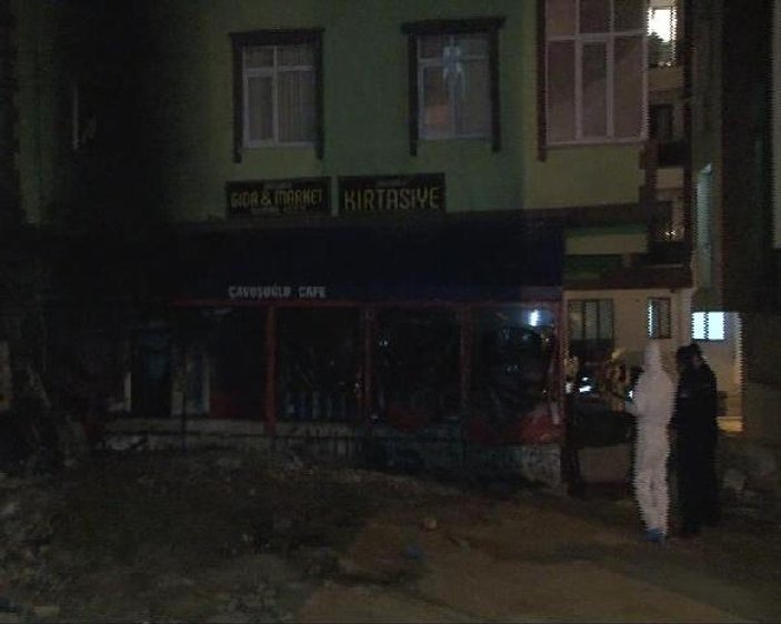 Çekmeköy'de kafede yangın: 1 ölü