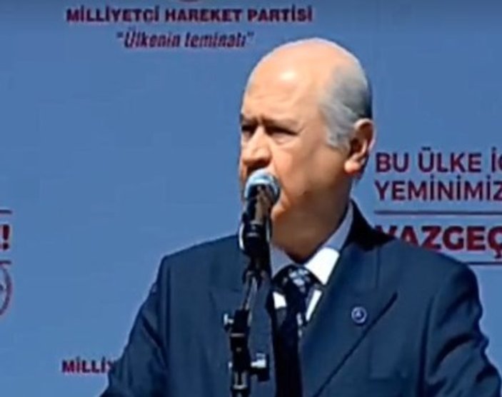 MHP lideri Bahçeli Kayseri'de