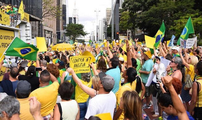 Brezilya'da protesto