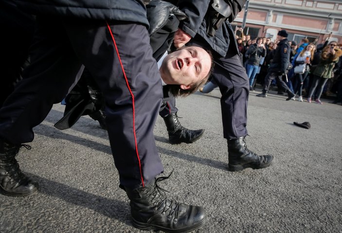 Rusya'da protestolar devam ediyor