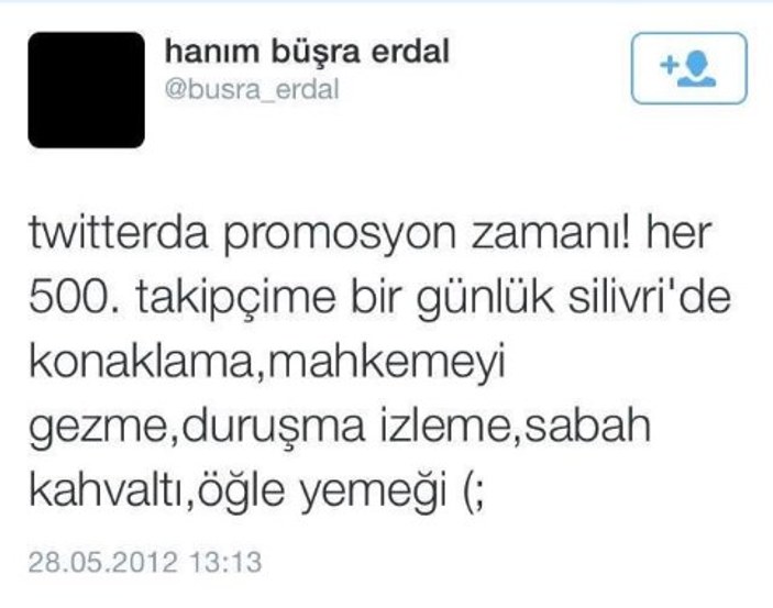 Hanım Büşra Erdal'dan tweetlere espri savunması