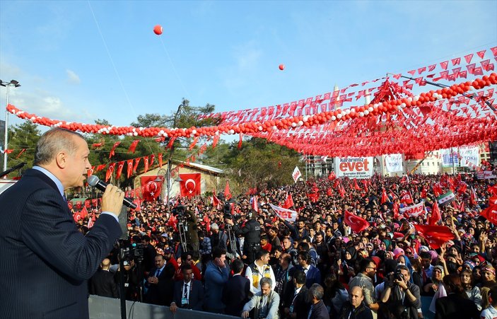 Cumhurbaşkanı Erdoğan Mardin'de