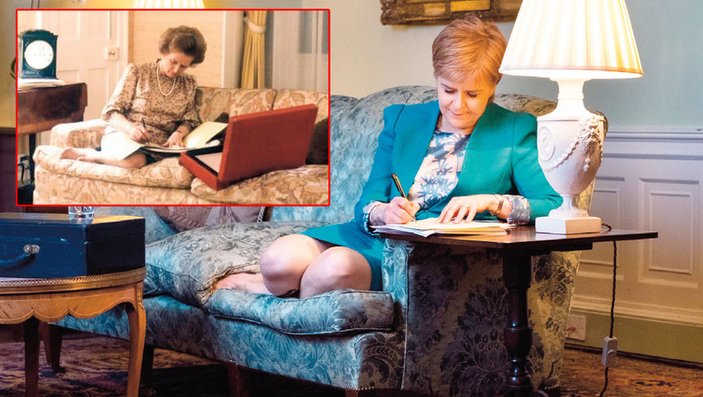 İskoçya Başbakanı referandum mektubunu imzaladı