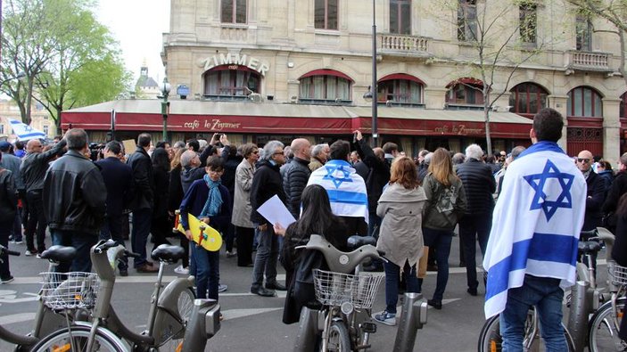 Fransa'da Filistin karşıtlarından AA muhabirine saldırı