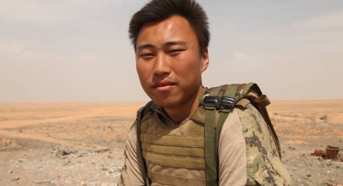 YPG'li Çinli terörist Huang Lei