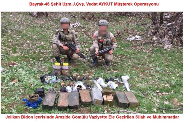 Diyarbakır'da PKK sığınakları ele geçirildi