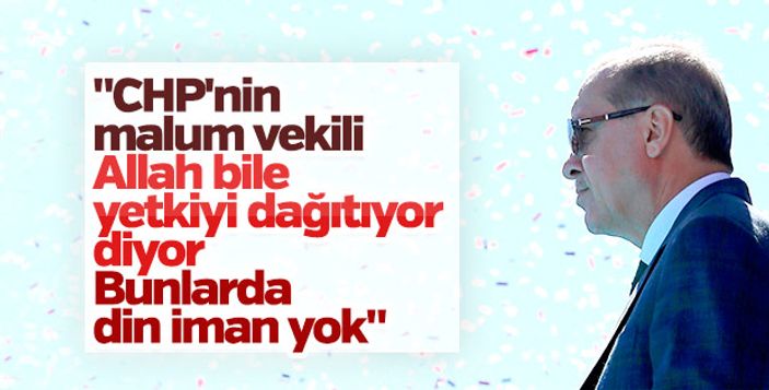 Kılıçdaroğlu: Teklik Allah'a mahsustur