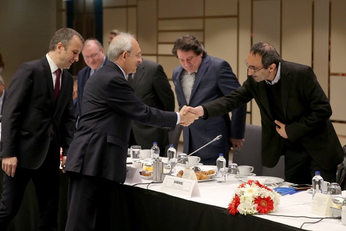 Kılıçdaroğlu, medya temsilcileriyle buluştu