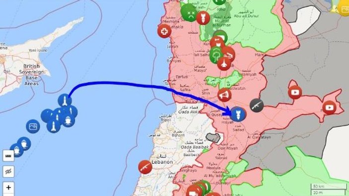 ABD'den Suriye rejiminin hava üssüne füzeli saldırı