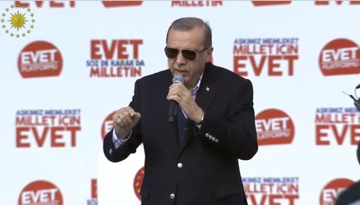 Cumhurbaşkanı'nın İzmir konuşması