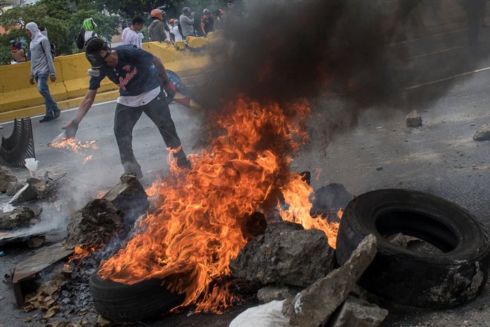 Venezuela'da hükümet karşıtı protestolar