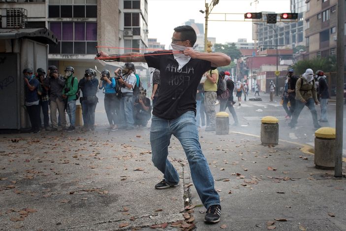 Venezuela'da hükümet karşıtı protestolar
