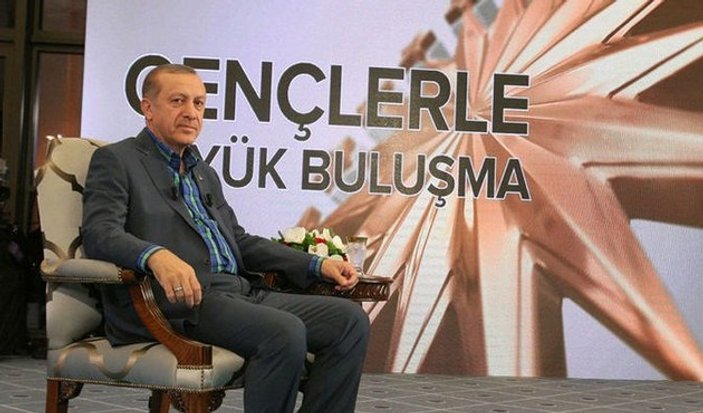 Cumhurbaşkanı Erdoğan gençlerle buluştu