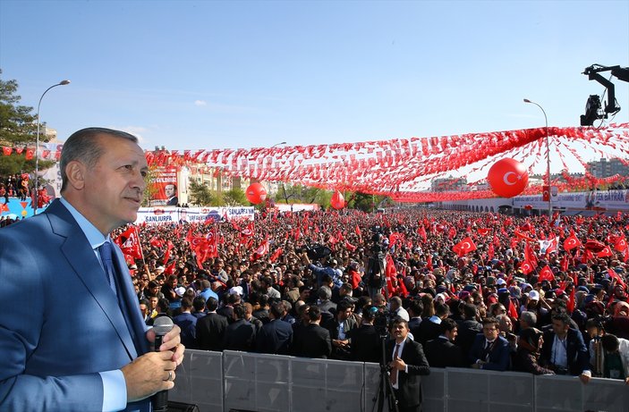 Cumhurbaşkanı Erdoğan Şanlıurfa'da