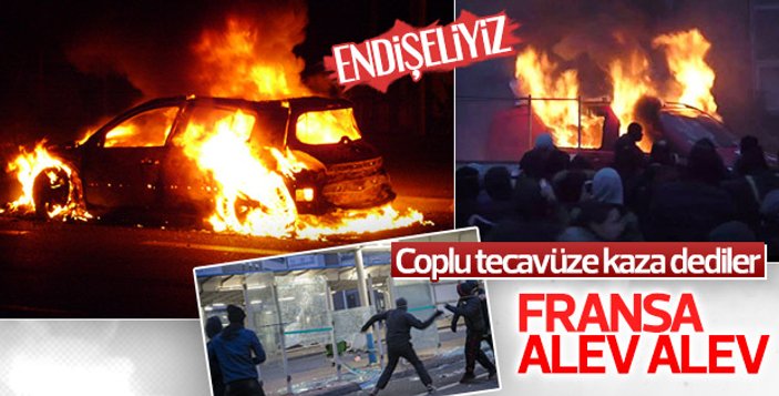 Fransa'da polis şiddeti bu kez gardiyanlara