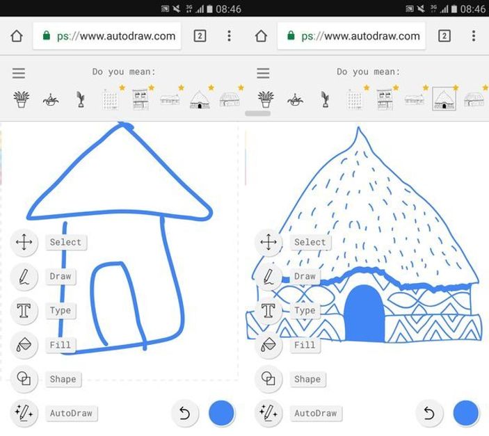 Google'ın çizim aracı AutoDraw tanıtıldı