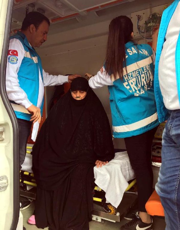 Erzurum’da 834 hasta ambulansla sandığa taşındı