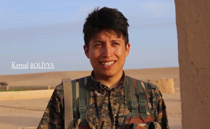 Bolivyalı YPG'li terörist Kemal