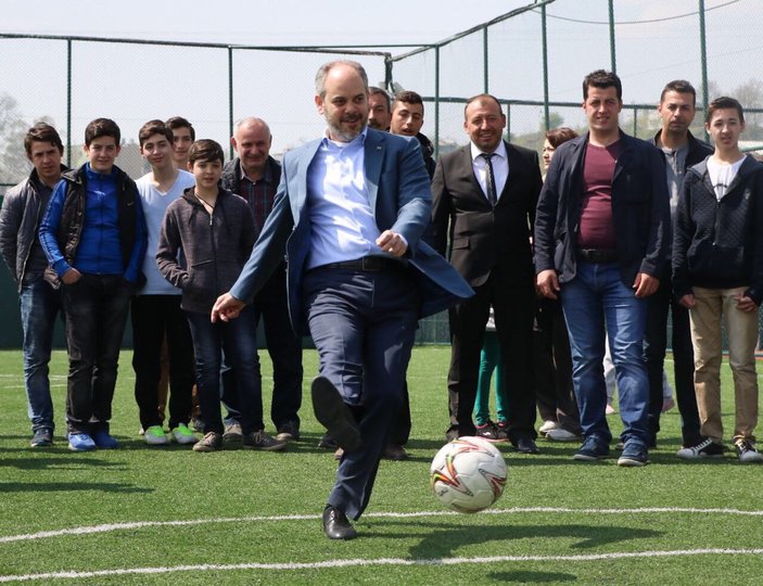 Gençlik ve Spor Bakanı Kılıç oyunu Samsun'da kullandı