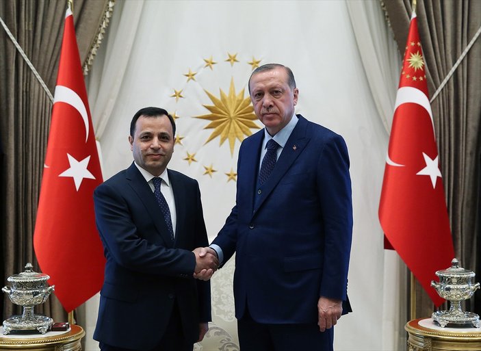 Erdoğan AYM Başkanı ile görüştü