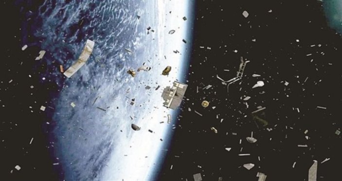 Uzay çöpleri tehdit oluşturuyor