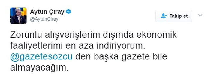 CHP'li vekilden ekonomik boykot açıklaması