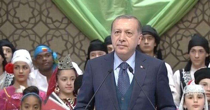 Cumhurbaşkanı Erdoğan Nazım Hikmet'in şiirini okudu