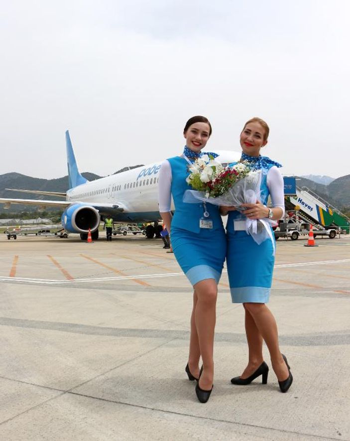 Alanya'da Rus turistlere özel karşılama