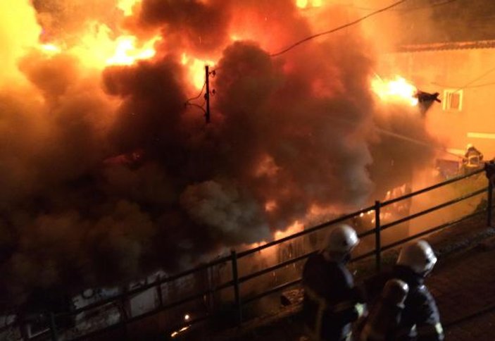 Ordu’da korkutan yangında 5 bina zarar gördü