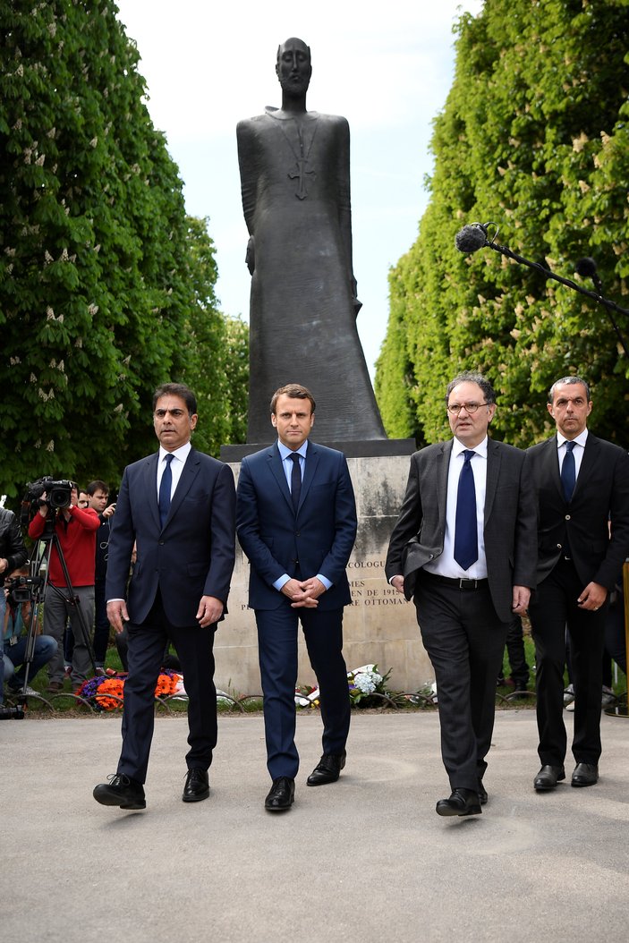 Macron'dan Ermeni olayları açıklaması