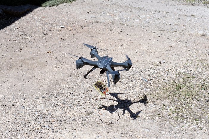 Toprağa gizlenen patlayıcı ve mayına droneli çözüm