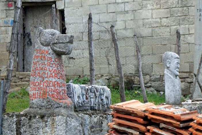 Çoban heykeltraş 27 yıldır granite hayat veriyor