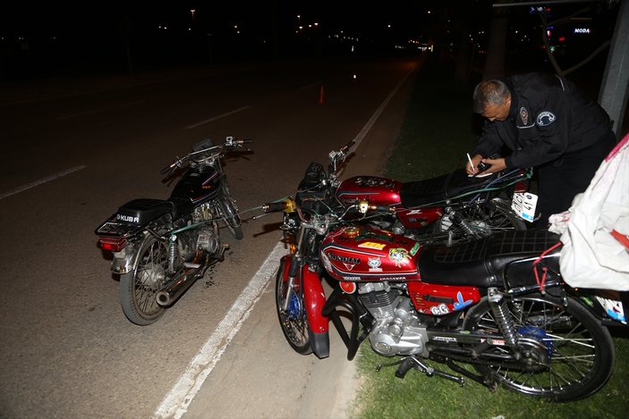 Adana'da motosiklet hırsızlığı
