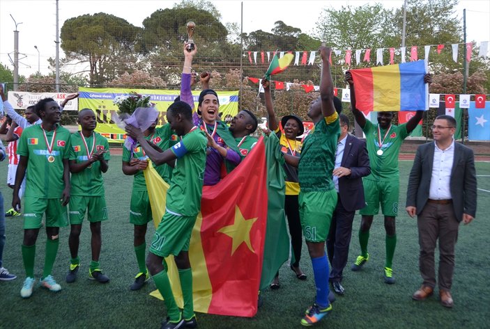 Kocaeli'de Mini Dünya Kupası'nı Kamerun kazandı