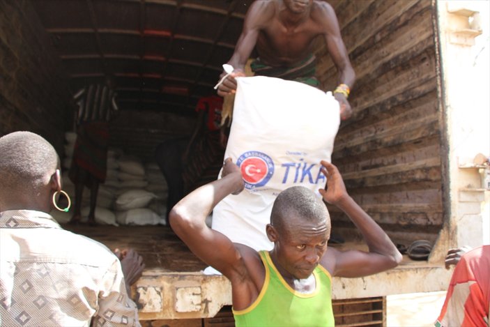 TİKA'dan Kenya'ya gıda yardımı
