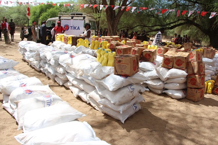 TİKA'dan Kenya'ya gıda yardımı