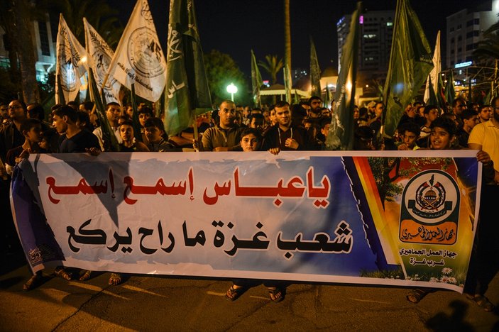 Gazze'de İsrail ablukası protesto edildi