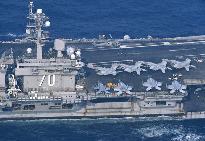 ABD filosu Japonya kıyılarında