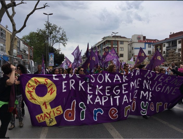 İstanbul'da 1 Mayıs yürüyüşleri