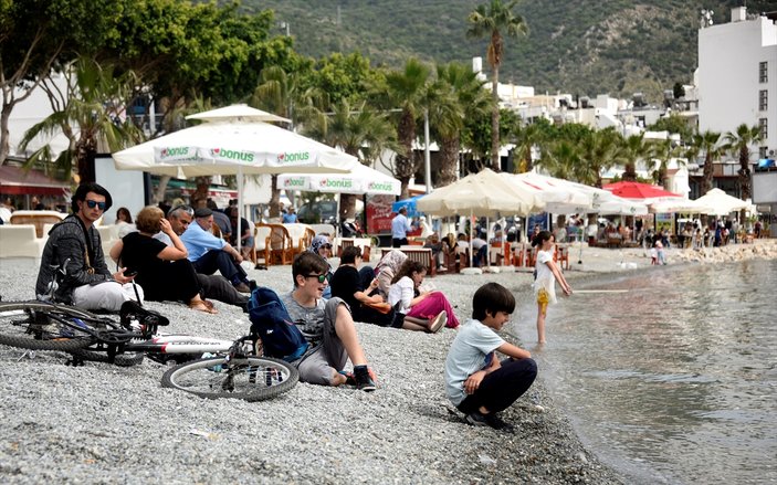 Muğla'da deniz keyfi