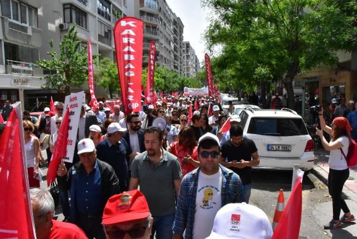 İzmir'de 1 Mayıs kutlamaları