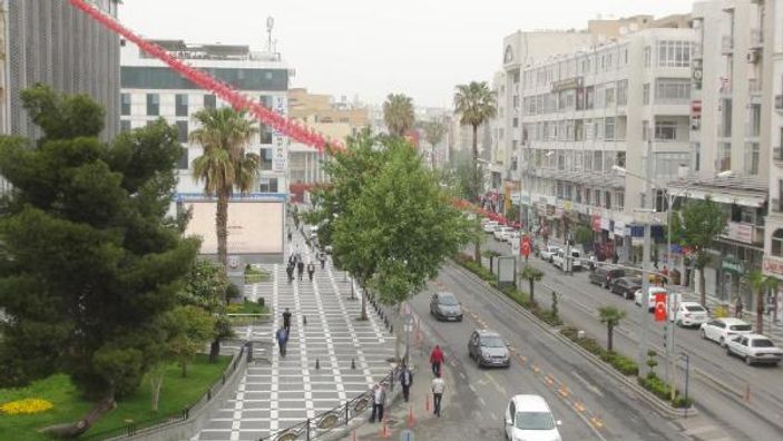 Şanlıurfa’yı toz bulutu kapladı