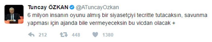 Tuncay Özkan'ın Demirtaş övgüleri olay oldu