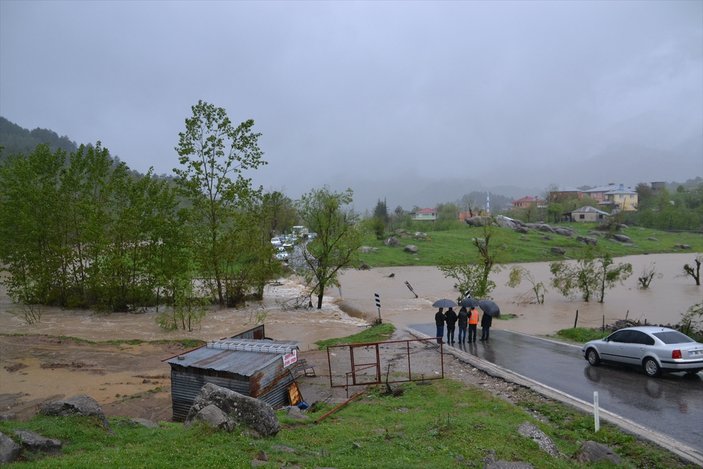 Kahramanmaraş'ta sağanak etkili oldu