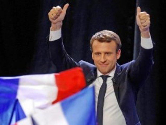 Fransa'da ilklerin cumhurbaşkanı Macron